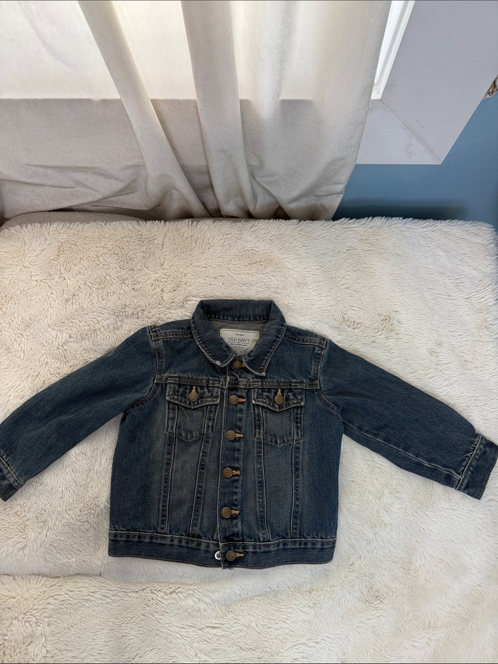 Old Navy Kids Classic Dark Blue Denim Jacket